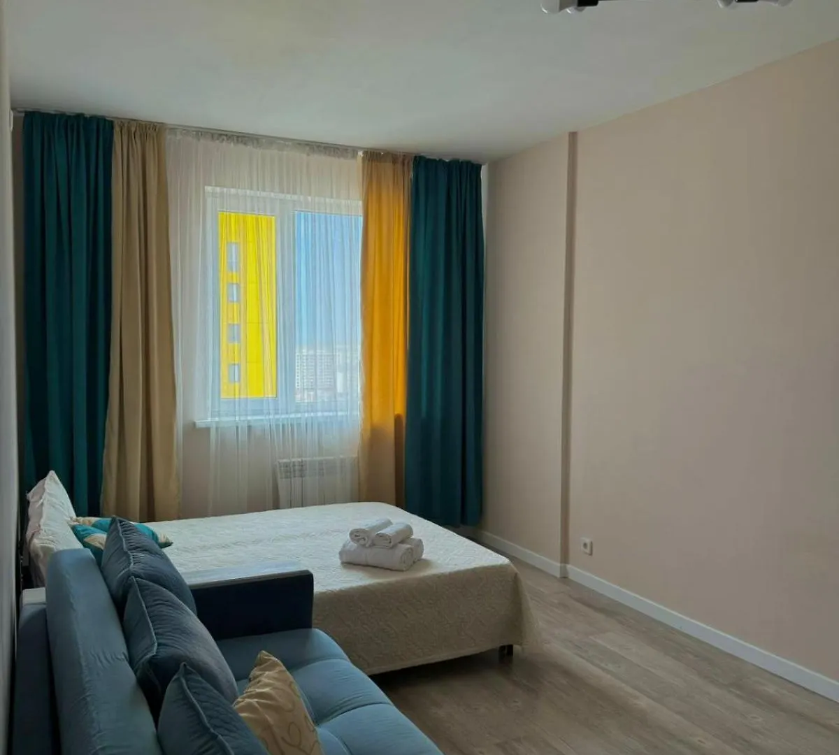Apartment Однокомнатные Апартаменты В Жилом Комплексе Sezim Qala Baqyt Nur-Sultan